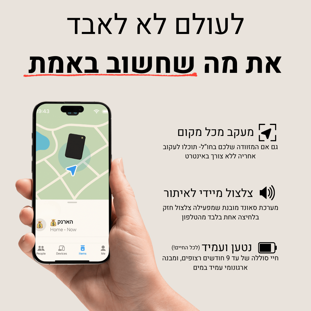 Slimmy™ - כרטיס מעקב מתקדם